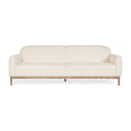 Sofa 3-Sitzer Detroit Naturfarbe Bouclé - ZEN ZONE