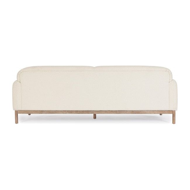 Sofa 3-Sitzer Detroit Naturfarbe Bouclé - ZEN ZONE