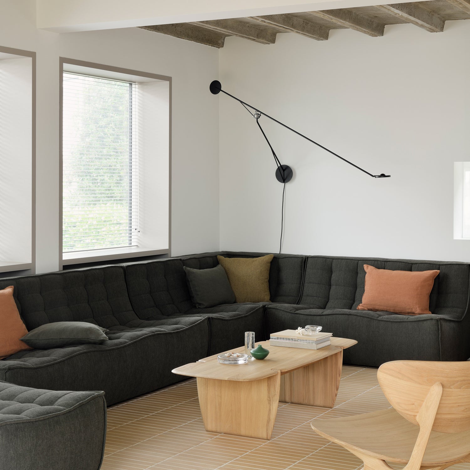 PI Couchtisch - lackierte Eiche - rechteckig - ZEN ZONE