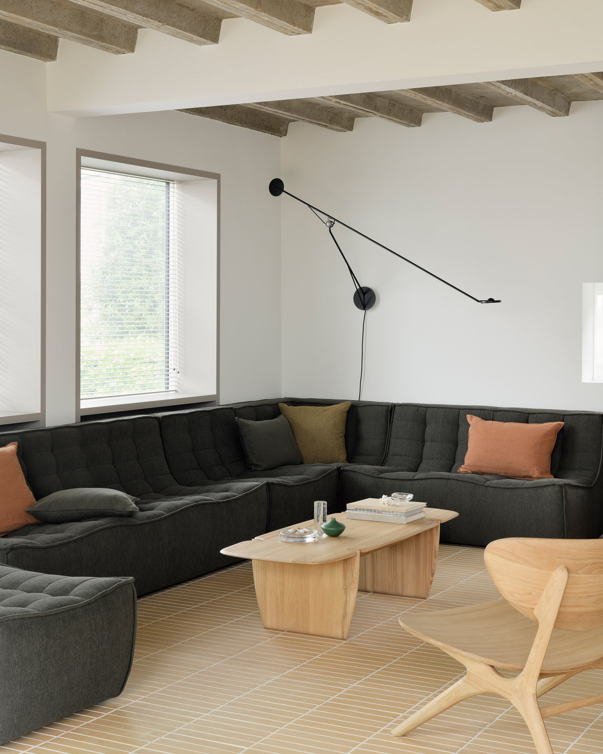 PI Couchtisch - lackierte Eiche - rechteckig - ZEN ZONE