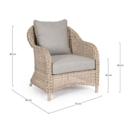 Outdoor Sessel mit Kissen Aditya New - ZEN ZONE