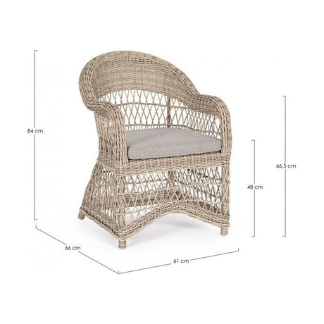 Outdoor Sessel mit Kissen Jupiter New - ZEN ZONE
