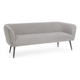 Sofa 3-Sitzer Avril Grau Bouclé - ZEN ZONE