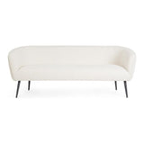 Sofa 3-Sitzer Avril Weiß Bouclé - ZEN ZONE