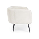 Sofa 3-Sitzer Avril Weiß Bouclé - ZEN ZONE