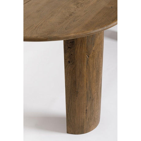 Esstisch Orlando Oval Braun 210x100cm - ZEN ZONE