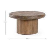 Beistelltisch Lopez Braun 75x75 - ZEN ZONE
