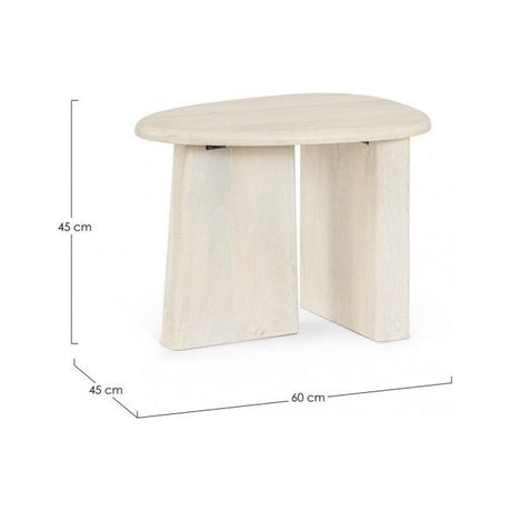 Beistelltisch Zacatecas Naturfarbe 60x45 - ZEN ZONE