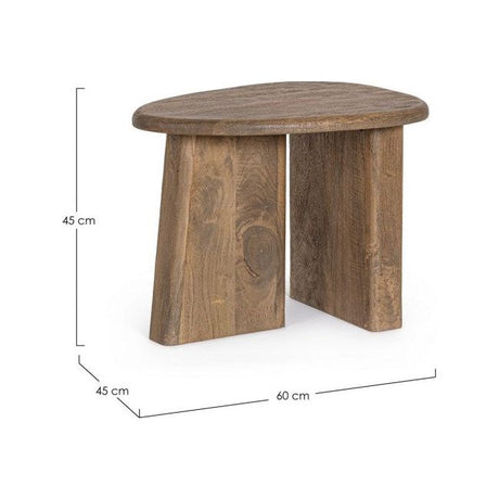 Beistelltisch Zacatecas Braun 60x45 - ZEN ZONE