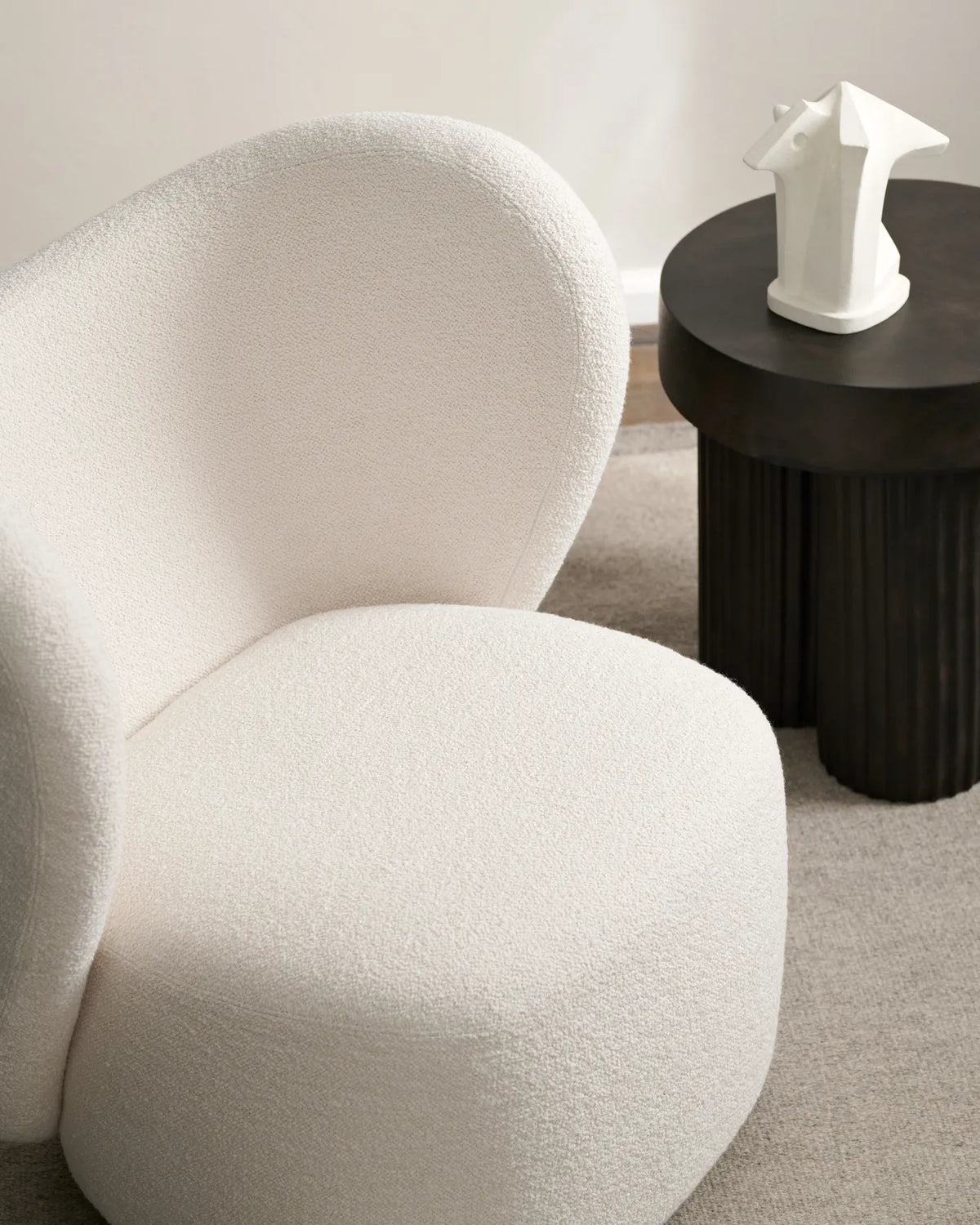 Sessel Little Big, drehbar, 77x75 cm - ZEN ZONE Furniture