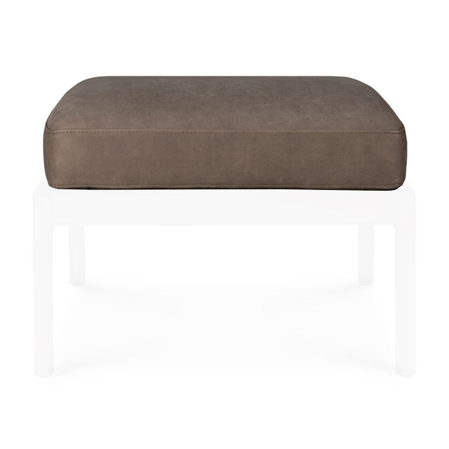 Jack Fußschemelkissen - Terra Nubukleder - 53 x 47 x 10 cm - ZEN ZONE Furniture