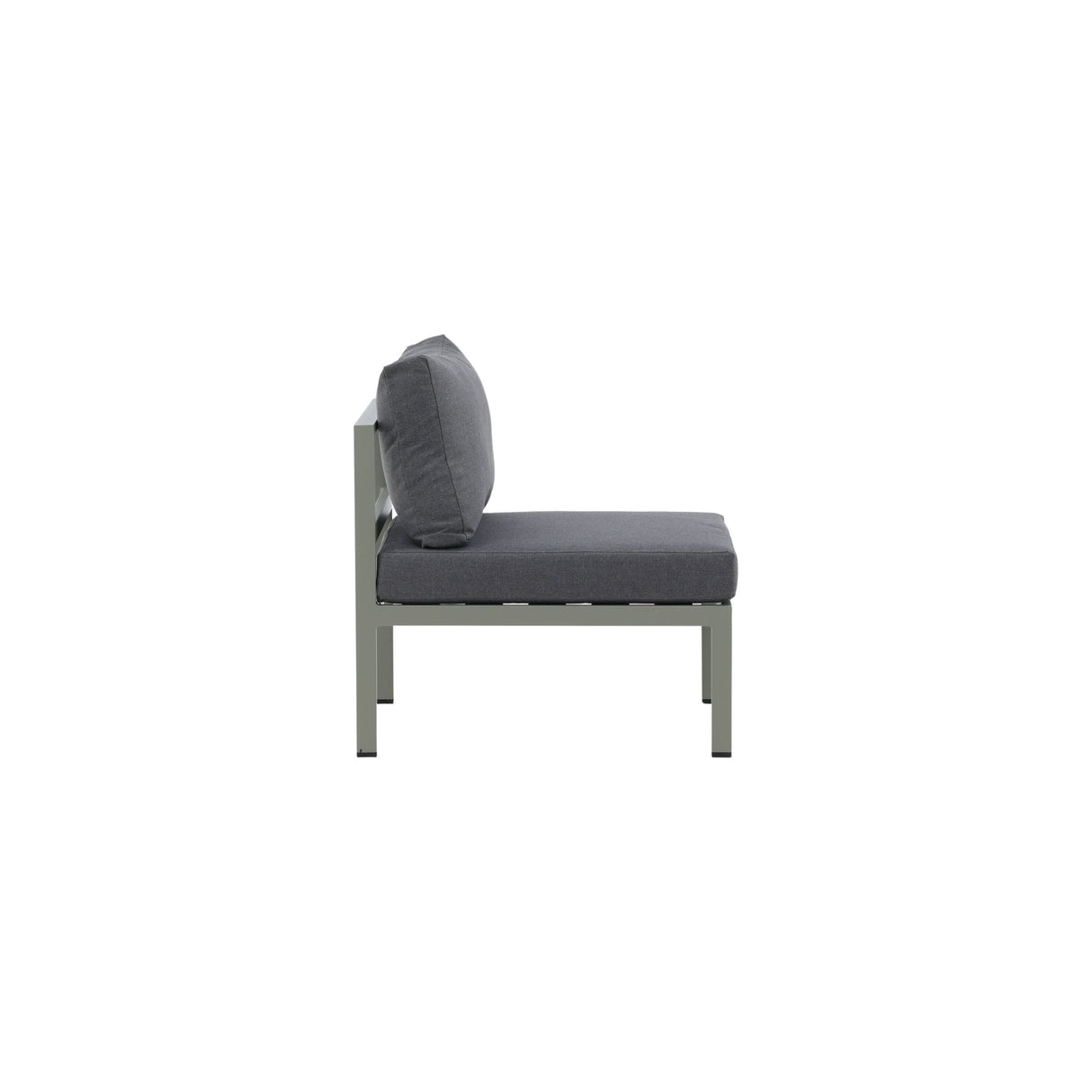 Copacabana Mittelteil - Khaki / Graues Kissen - ZEN ZONE Furniture