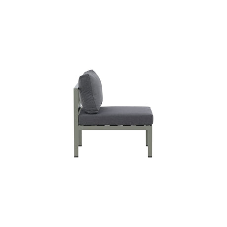 Copacabana Mittelteil - Khaki / Graues Kissen - ZEN ZONE Furniture