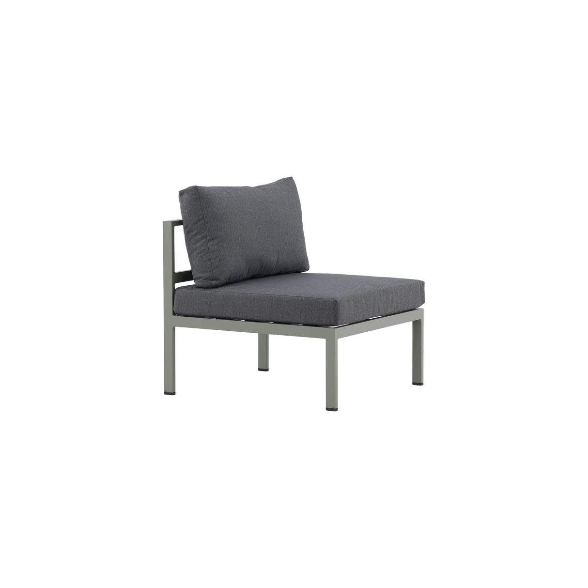 Copacabana Mittelteil - Khaki / Graues Kissen - ZEN ZONE Furniture