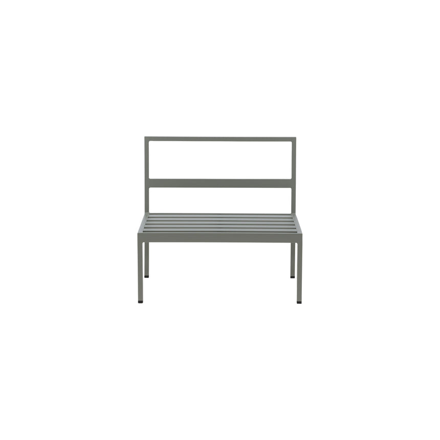 Copacabana Mittelteil - Khaki / Graues Kissen - ZEN ZONE Furniture