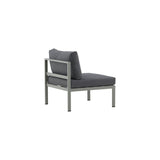 Copacabana Mittelteil - Khaki / Graues Kissen - ZEN ZONE Furniture