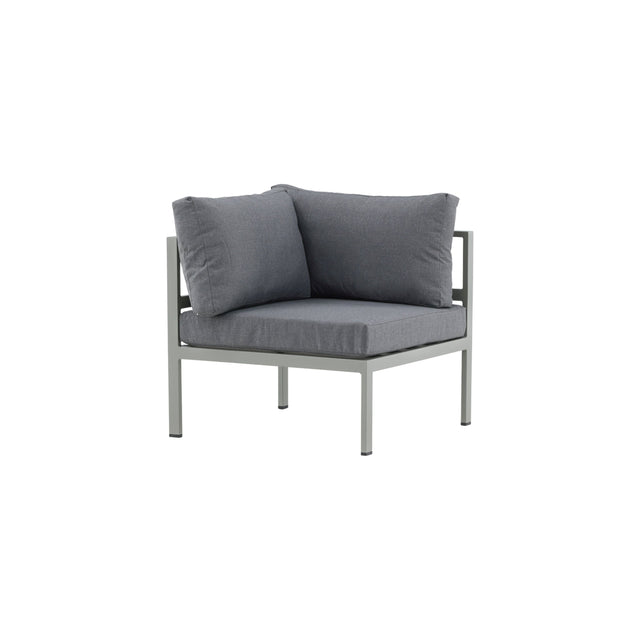 Copacabana Eckteil - Khaki / Graues Kissen - ZEN ZONE Furniture