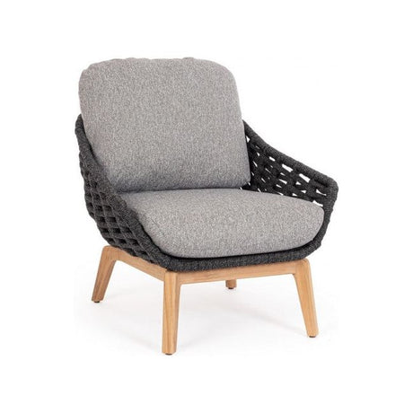 Outdoor Sessel mit Kissen Tamires Anthrazit - ZEN ZONE