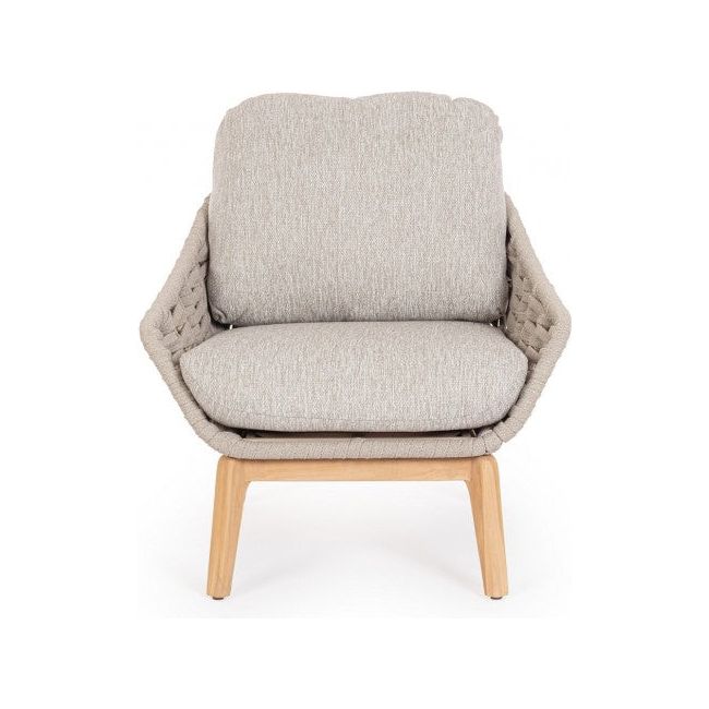 Outdoor Sessel mit Kissen Tamires Beige - ZEN ZONE