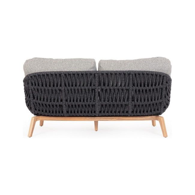 Outdoor Sofa 2-3er Platz mit Kissen Tamires Anthrazit - ZEN ZONE
