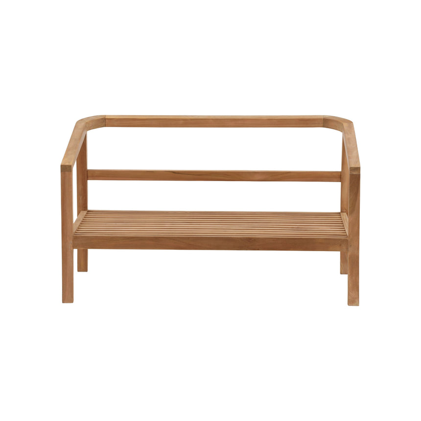 Lounge 2-Sitzer Sofa (Sofaset) - Teak gold - ZEN ZONE Furniture