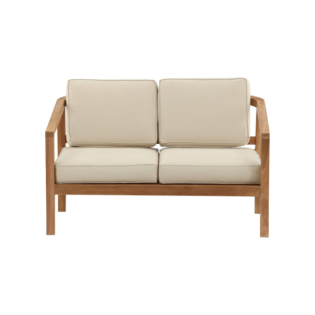 Lounge 2-Sitzer Sofa (Sofaset) - Teak gold - ZEN ZONE Furniture