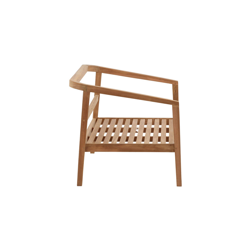 Lounge 2-Sitzer Sofa (Sofaset) - Teak gold - ZEN ZONE Furniture