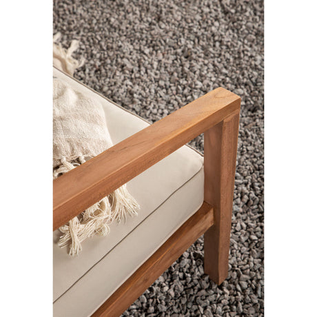 Lounge 2-Sitzer Sofa (Sofaset) - Teak gold - ZEN ZONE Furniture