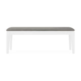 Bok Gartenbank Kissen - Mocha Stoff - 2+ Sitzer - 137 x 35 x 3 cm - ZEN ZONE Furniture
