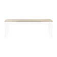Bok Gartenbank Kissen - Naturstoff - 2+ Sitzer - 137 x 35 x 3 cm - ZEN ZONE Furniture