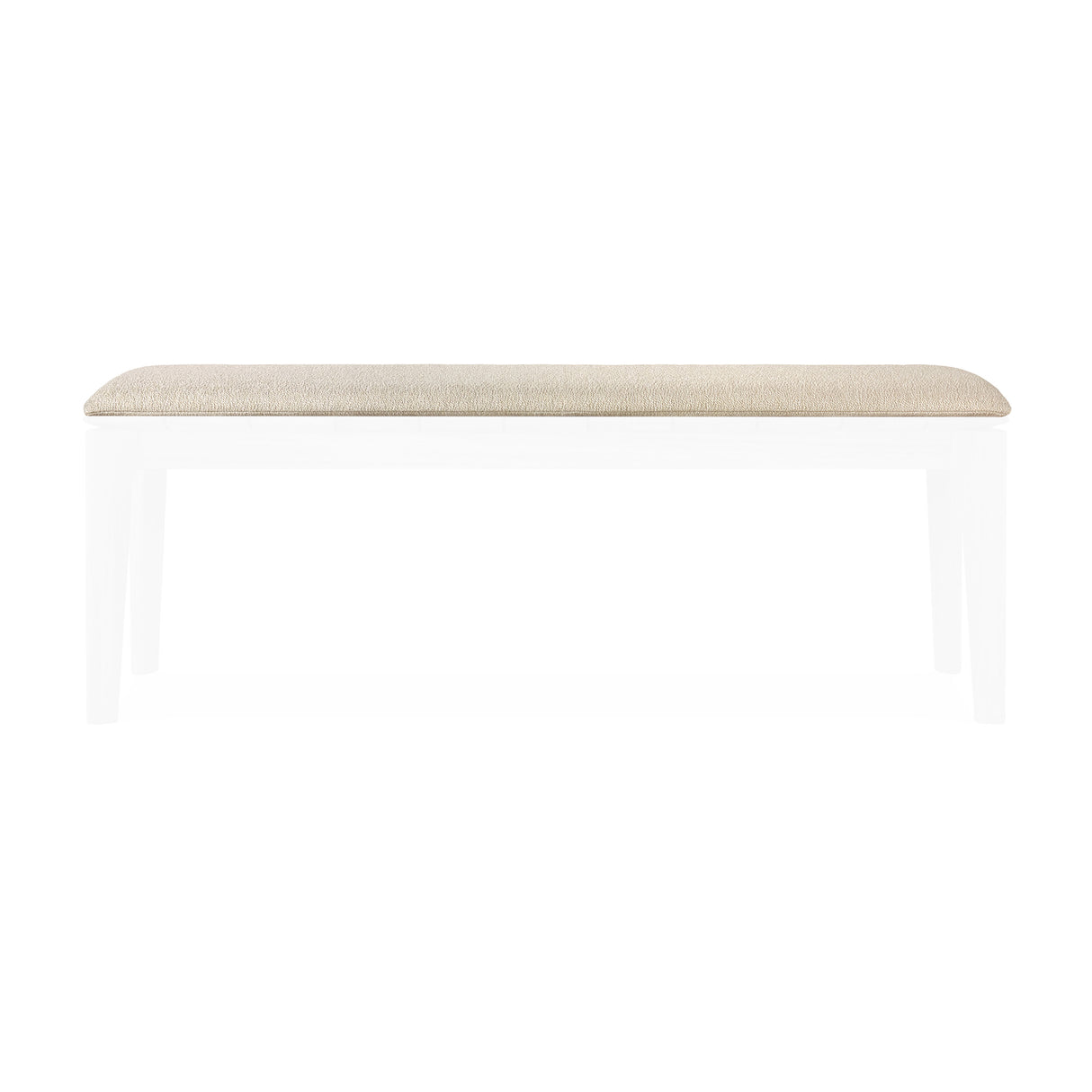 Bok Gartenbank Kissen - Naturstoff - 2+ Sitzer - 137 x 35 x 3 cm - ZEN ZONE Furniture