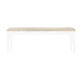 Bok Gartenbank Kissen - Naturstoff - 2+ Sitzer - 137 x 35 x 3 cm - ZEN ZONE Furniture