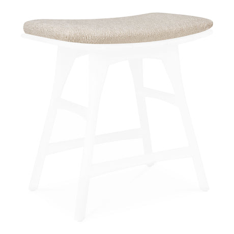Osso Gartenhocker Kissen - Naturstoff - 50 x 33 x 2 cm - ZEN ZONE Furniture