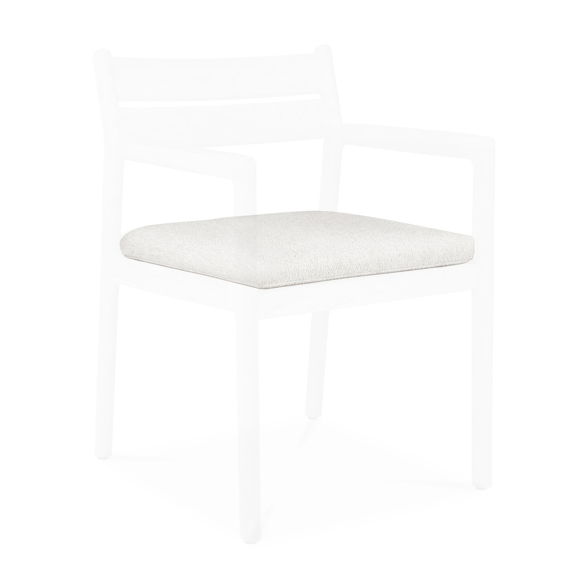 Jack Gartenstuhl Sitzkissen - Off White Stoff - 48 x 49 x 5 cm - ZEN ZONE Furniture