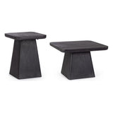 2er Set Couchtisch Fuji quadratisch - ZEN ZONE