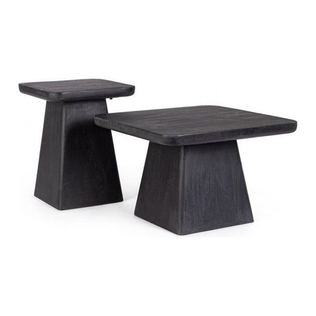2er Set Couchtisch Fuji quadratisch - ZEN ZONE