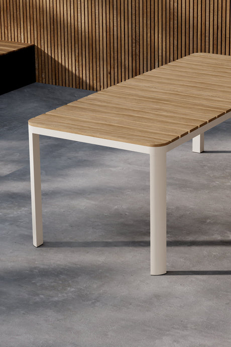 Esszimmertisch Etna Beige / Holzoptik - ZEN ZONE Furniture