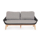 Outdoor Sofa 2-3er Platz mit Kissen Tamires Anthrazit - ZEN ZONE