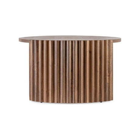 Couchtisch Orissa Natur rund 80x80 - ZEN ZONE