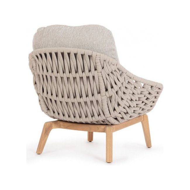 Outdoor Sessel mit Kissen Tamires Beige - ZEN ZONE