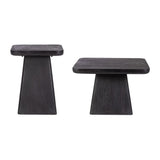 2er Set Couchtisch Fuji quadratisch - ZEN ZONE