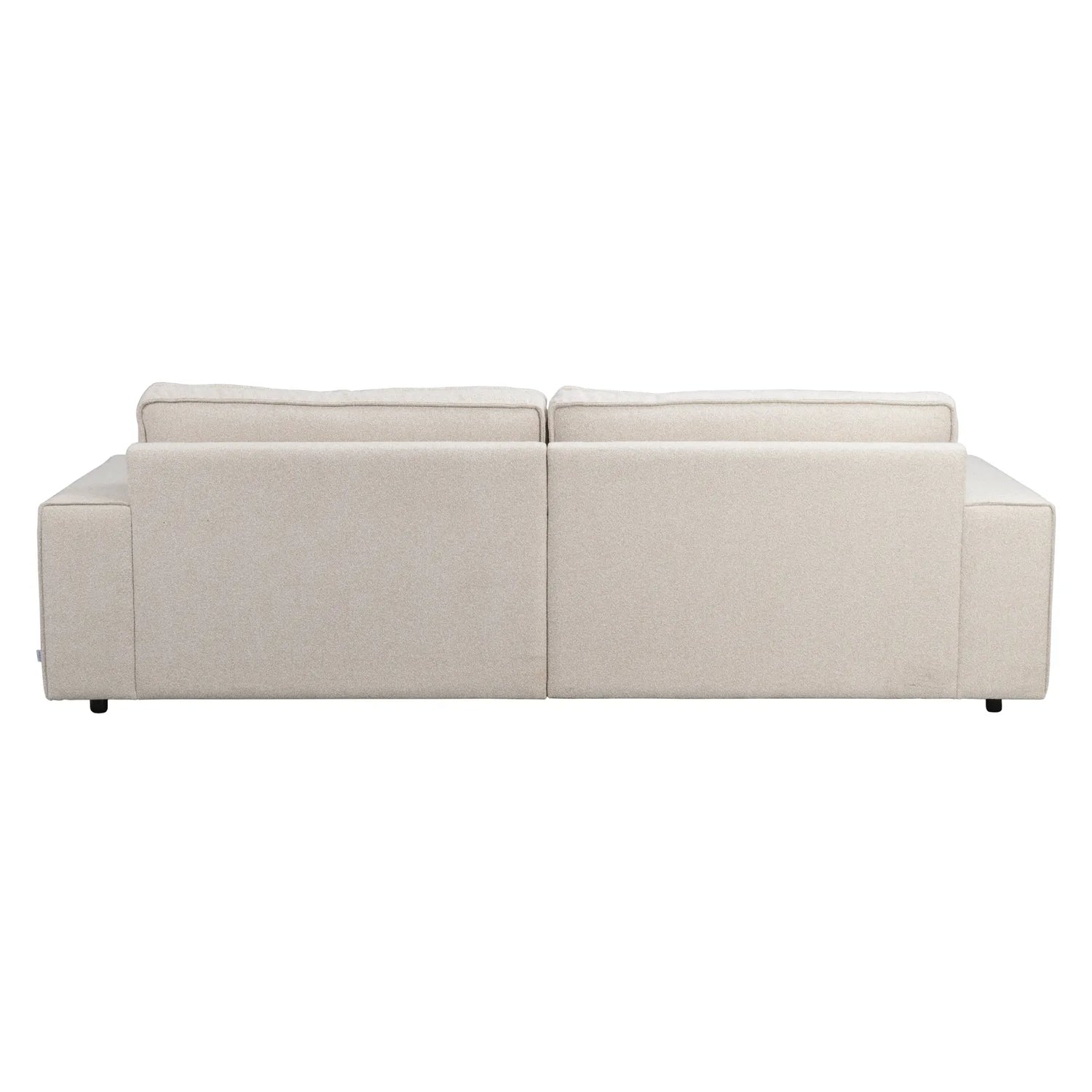 RAWLINS 3-Sitzer Sofa in Sandra Hellbeige, 259x116x85 cm - ZEN ZONE Furniture