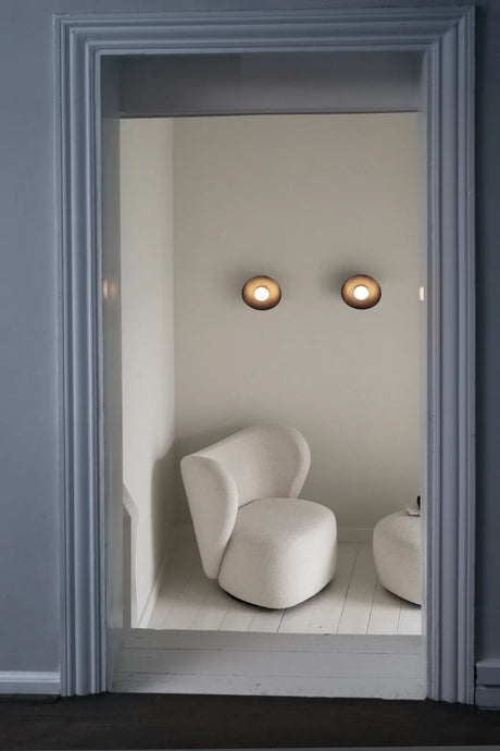 Wandlampe Fuji aus Aluminium in Burned Black - ZEN ZONE Furniture