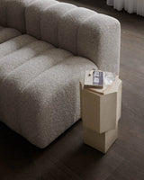 Beistelltisch Quartz aus Beton, 26×26×56 cm - ZEN ZONE Furniture