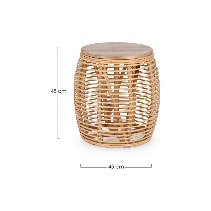 Tisch Camalote rund 45x45 - ZEN ZONE