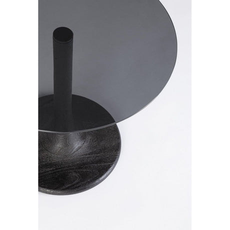 Couchtisch Aberdeen Schwarz rund 45x45 - ZEN ZONE