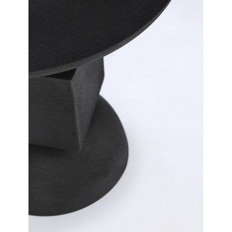 Couchtisch Alka Schwarz rund 40,5x40,5 - ZEN ZONE