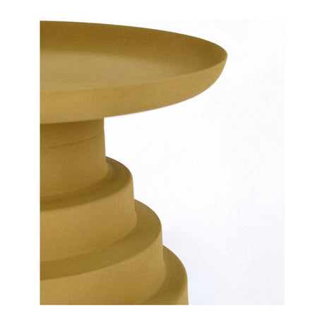 Couchtisch Amba Senffarbig rund 35,5x35,5 - ZEN ZONE