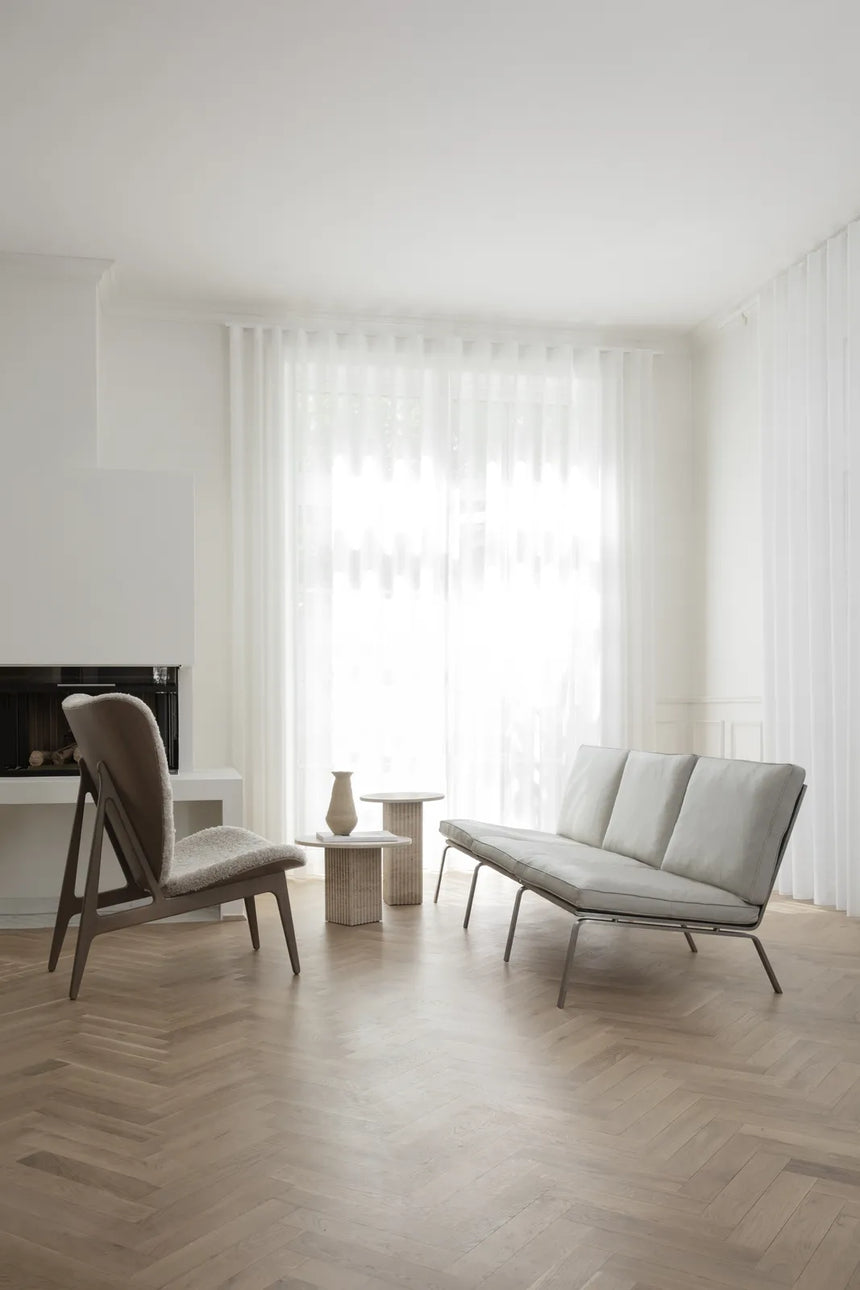 Couchtisch SoHo aus Travertin, 50×50×35 cm - ZEN ZONE Furniture