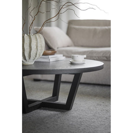 BOXFORD Couchtisch Schwarz 110x110x40cm - ZEN ZONE